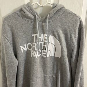 gray sweatshirt